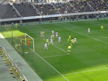 後半のCKのチャンス