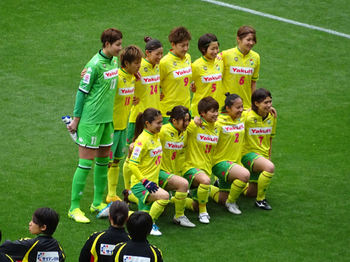 試合前の記念撮影