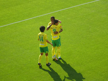 井出のゴール直後