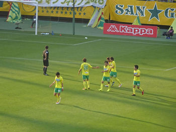 長澤のゴール直後