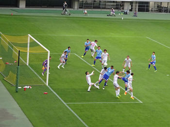 前半のCKのチャンス