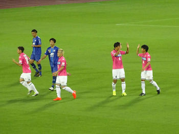 也真人のゴール直後