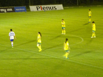 深澤のゴール直後