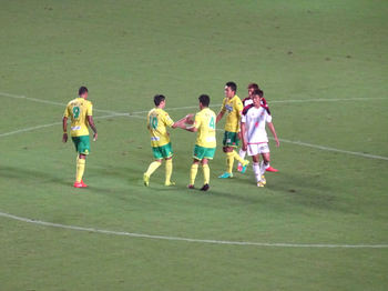 長澤のゴール直後