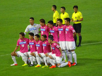 試合前の記念撮影