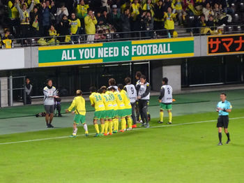 阿道のゴール直後