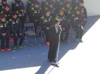 ジェフレディース 三上監督挨拶