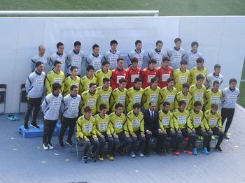 ジェフトップチーム 記念撮影