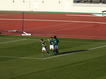 青森山田のゴール直後