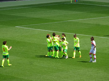 成宮のゴール直後