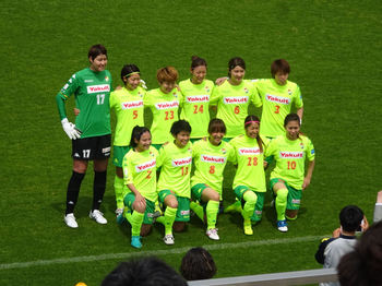 試合前の記念撮影