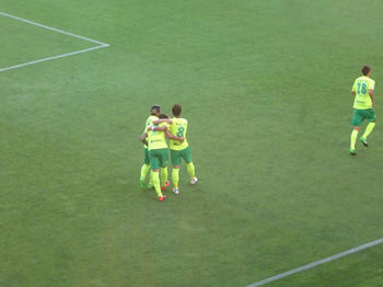 ラリベイのゴール直後