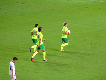 アランダのゴール直後