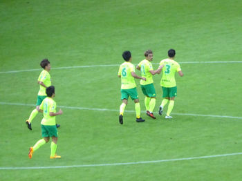 近藤のゴール直後