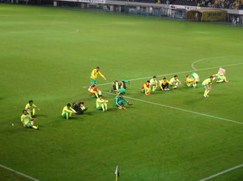 勝利のでんぐり返し