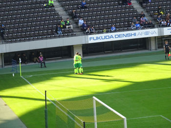 船山のゴール後